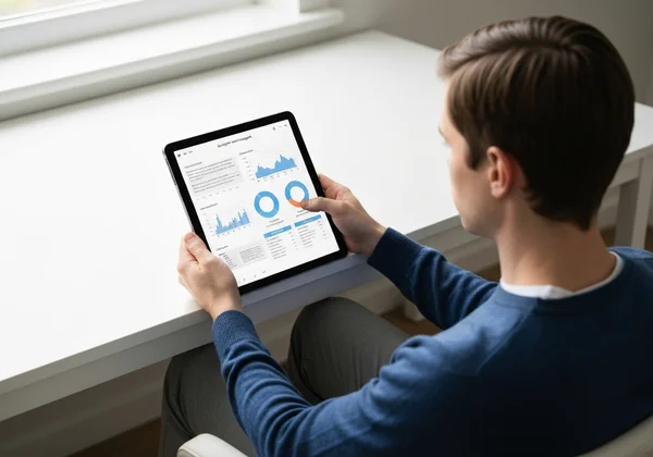 บุคคลกำลังตรวจสอบรายงานผลการทดสอบแอสเพอร์เกอร์ จินตนาการถึงเส้นทางอาชีพ