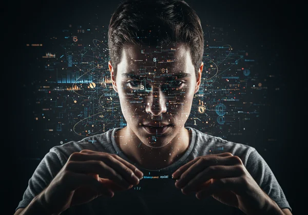 Person deeply focused on a complex task, demonstrating hyperfocus.