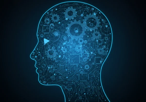 Mind connecting complex patterns for logical problem-solving.