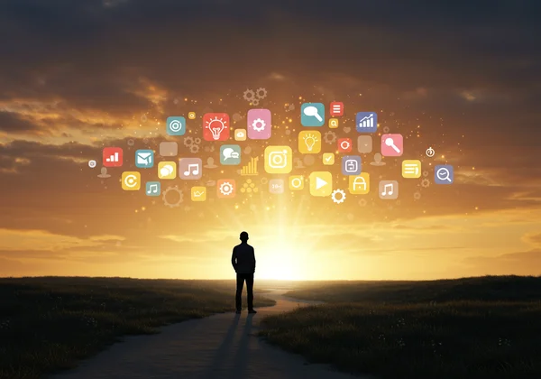 Person on path of self-discovery, embracing unique strengths.